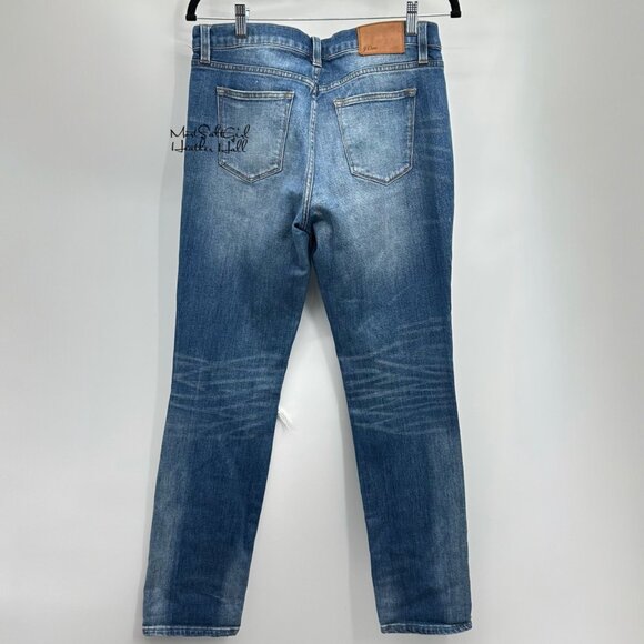 J.Crew Slim Broken-In Distressed Boyfriend Jeans Size 30 - Picture 4 of 6